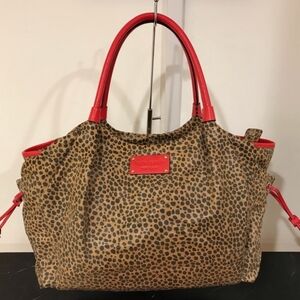 Kate Spade Large Animal Print Top Handle Bag- EUC ❤️